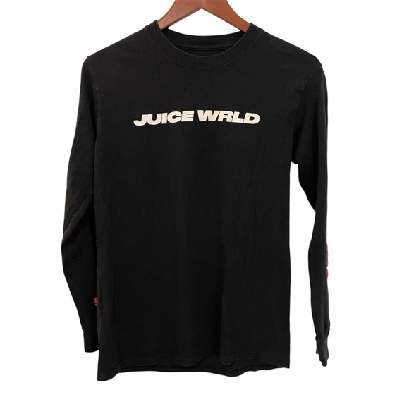Juice WRLD Death Race for Love Tour 2019‎ Official Merch 999 Black Tee Small - Picture 1 of 6